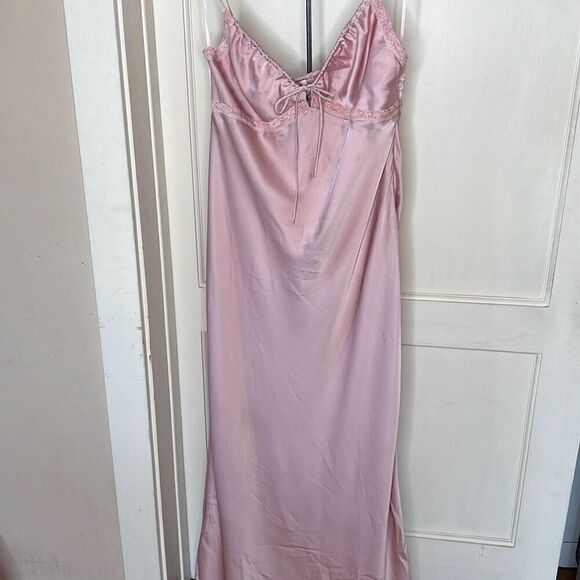 Princess Polly EMILY MAXI DRESS PINK Size 12 Nwot - Picture 7 of 9